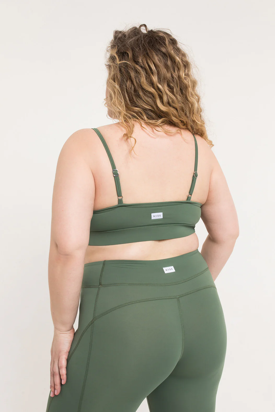 Essential Leggings Khaki - Image 9