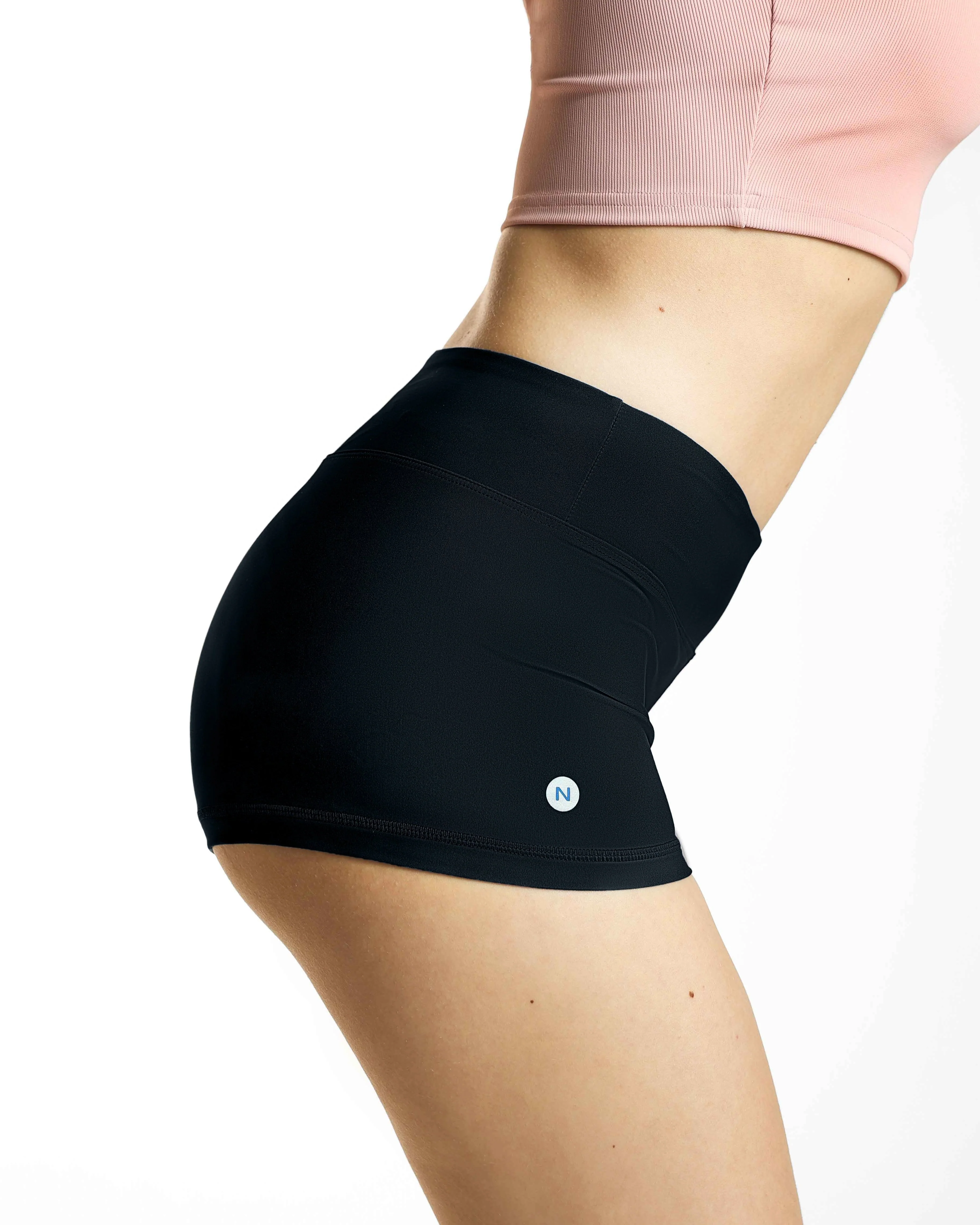 Solid Black Shorts - Image 6